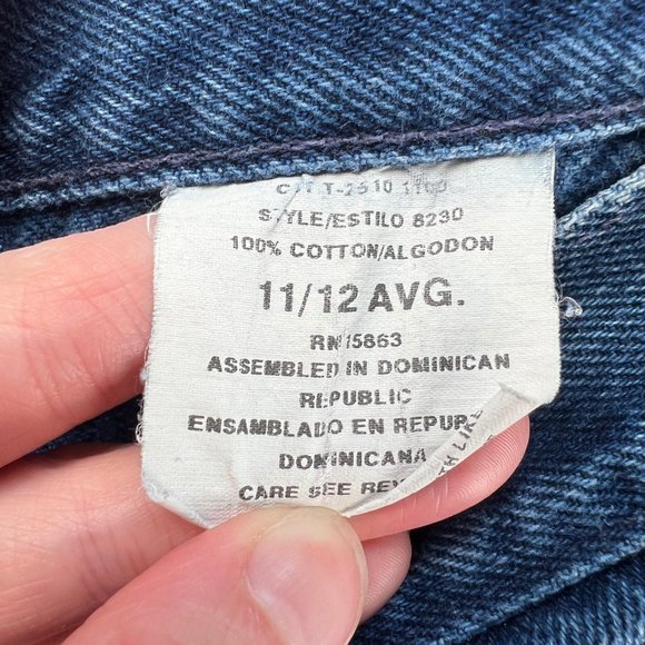 Vintage Ultra High Rise Mom Ribcage Relaxed Wedgie Fit Straight Leg Denim Jeans - Picture 7 of 8